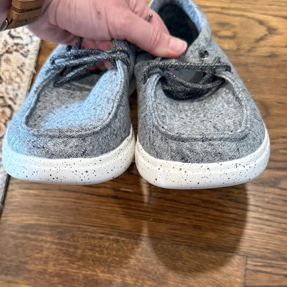 Bobs from Sketchers Skipper Beach Camp Sneakers in Gray/Black Size 8.5 - Picture 4 of 8